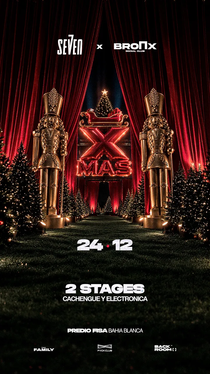 X-MAS FESTIVAL | SEVEN x BRONX | 24.12 en FISA