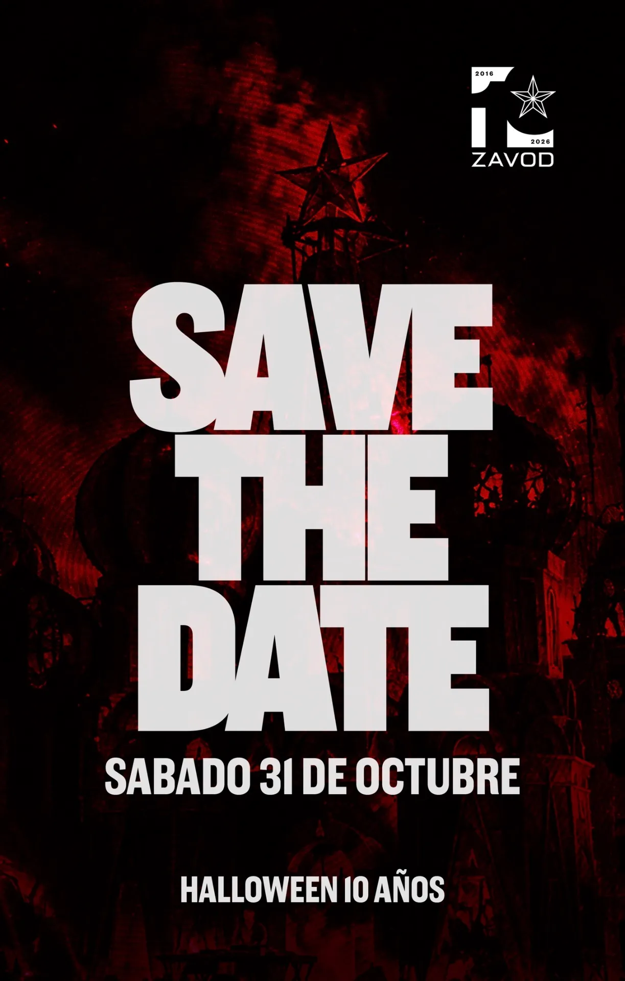 HALLOWEEN 2026 - 31/10 🎃