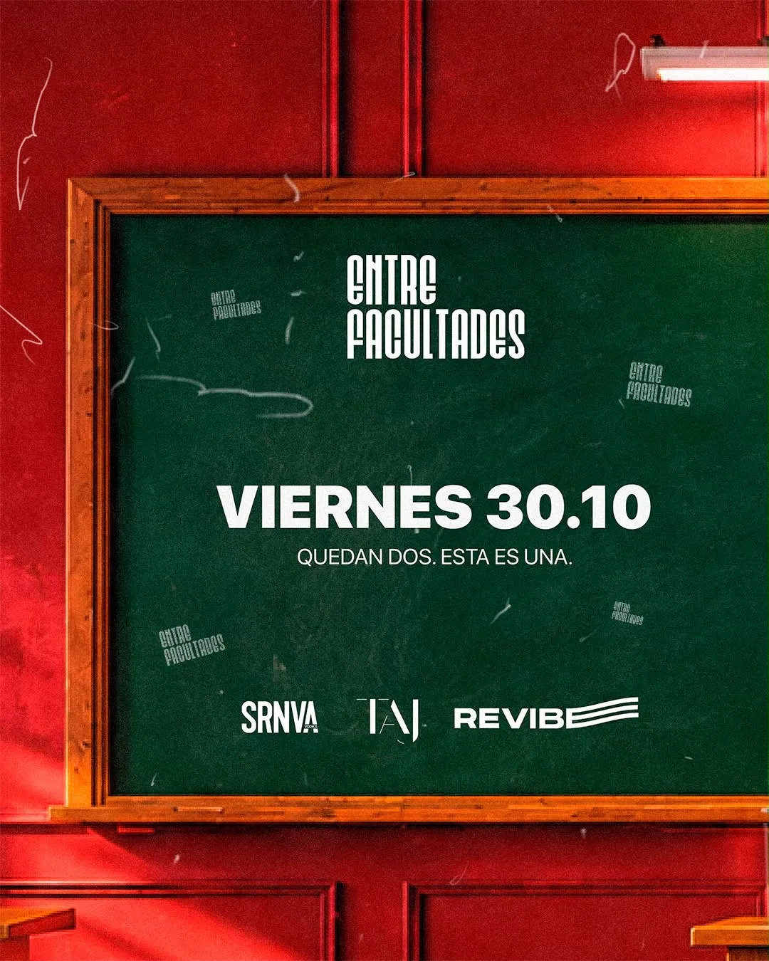 TAJ CLUB - SABADO 30.10 - ENTRE FACULTADES