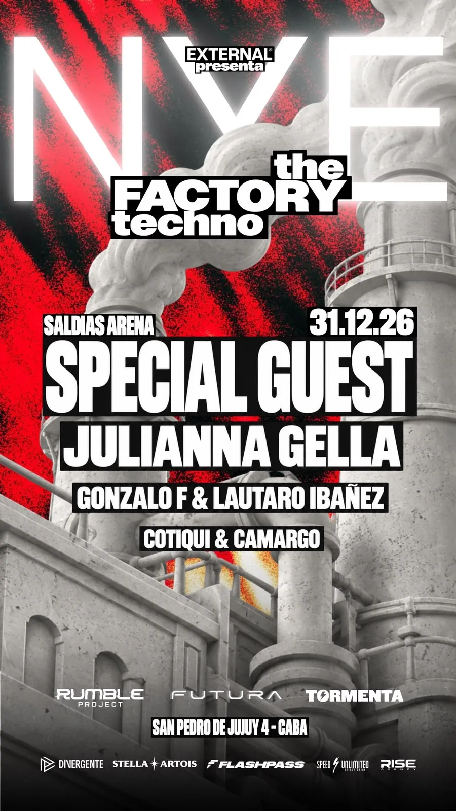 THE FACTORY TECHNO - NEW YEAR