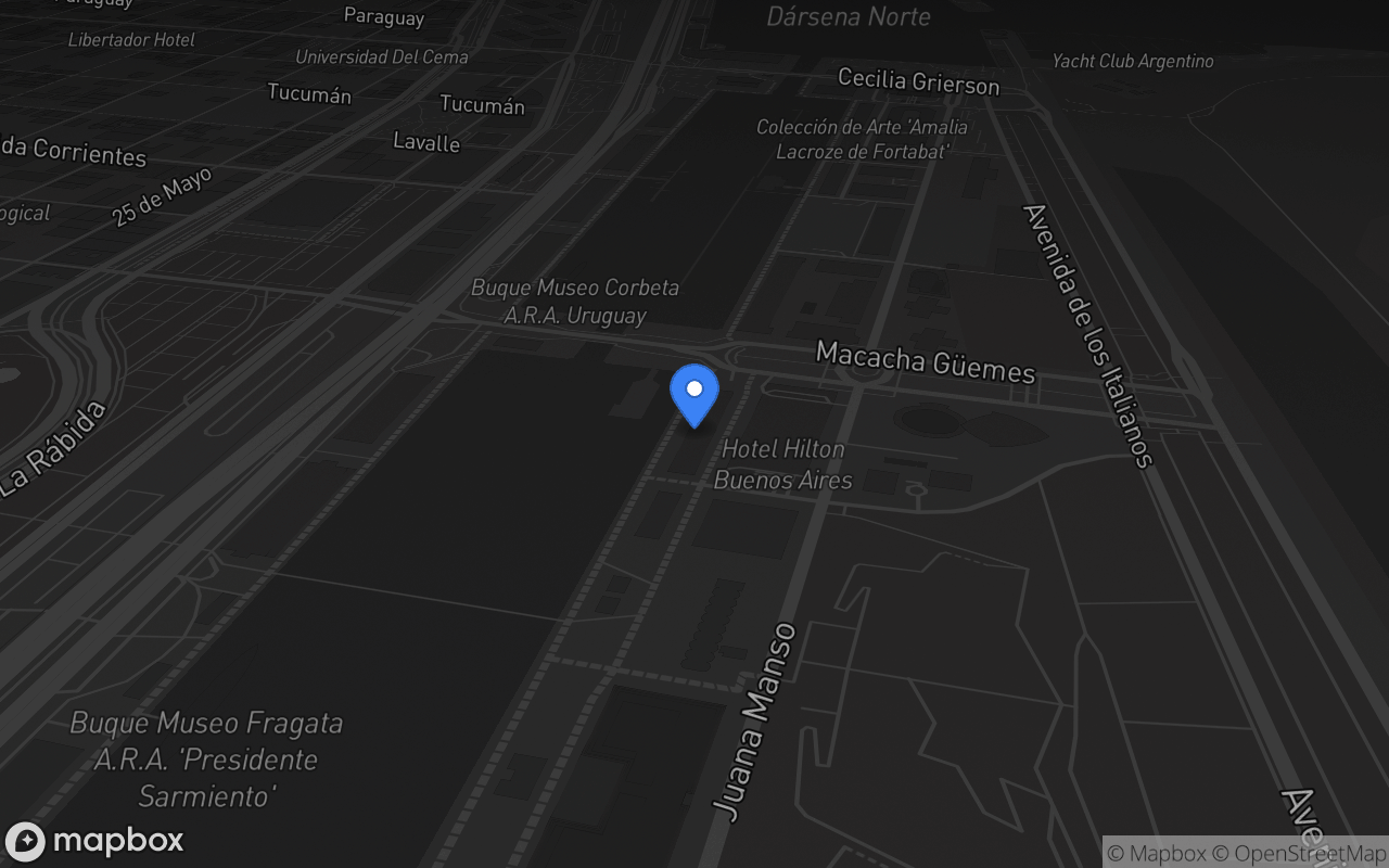 Mapa de Chana Club